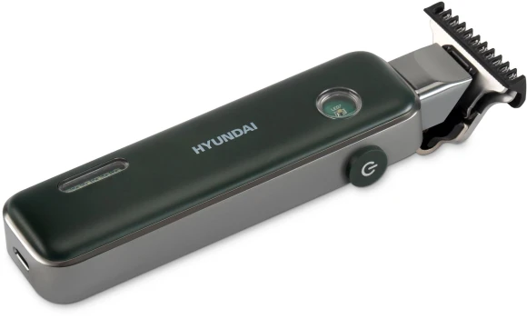 Триммер Hyundai H-HT6070 зеленый (насадок в компл:3шт) Триммер Hyundai H-HT6070 зеленый (насадок в компл:3шт)