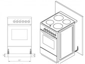 Плита Электрическая Лысьва ЭП 301 СТ белый эмаль (без крышки) Плита Электрическая Лысьва ЭП 301 СТ белый эмаль (без крышки)
