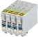 Картридж струйный Cactus CS-EPT1295 T1295 черный/голубой/желтый/пурпурный набор (45мл) для Epson Stylus Office B42/BX305/BX305F/BX320/BX525/BX625/SX420/SX425/SX525/SX620 с чипом