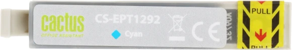 Картридж струйный Cactus CS-EPT1295 T1295 черный/голубой/желтый/пурпурный набор (45мл) для Epson Stylus Office B42/BX305/BX305F/BX320/BX525/BX625/SX420/SX425/SX525/SX620 с чипом