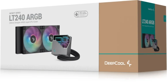 Система водяного охлаждения Deepcool LT240 ARGB Soc-AM5/AM4/1200/1700/1851 черный 4-pin 38.71dB Al 280W 1504gr Ret (R-LT240-BKAMNC-G-1) Система водяного охлаждения Deepcool LT240 ARGB Soc-AM5/AM4/1200/1700/1851 черный 4-pin 38.71dB Al 280W 1504gr Ret (R-LT240-BKAMNC-G-1)