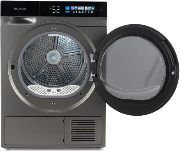 Сушильная машина Hyundai DFE9430 кл.энер.:A++ макс.загр.:10кг темно-серый (DFE9430 DARK GRAY)