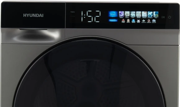 Сушильная машина Hyundai DFE9430 кл.энер.:A++ макс.загр.:10кг темно-серый (DFE9430 DARK GRAY)