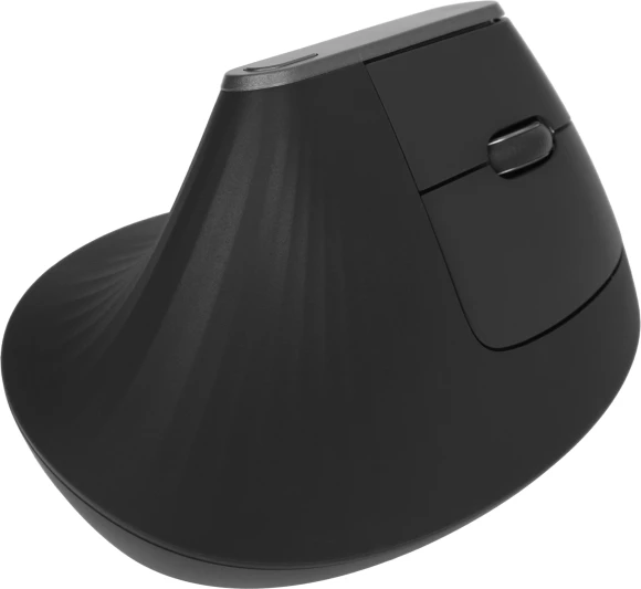 Мышь Logitech MX Vertical черный/серебристый оптическая 4000dpi беспров. BT/Radio USB 4but (910-005449)