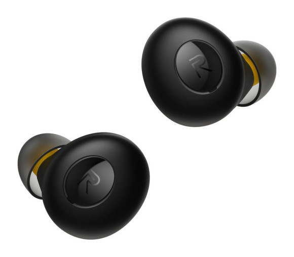 Гарнитура внутриканальные Realme Buds Q RMA215 черный беспроводные bluetooth в ушной раковине (4812229)