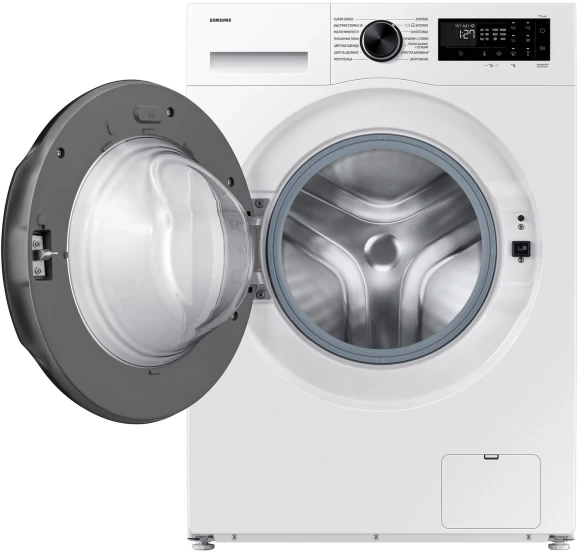 Стиральная машина Samsung WW90DG5U34AELP класс: A загр.фронтальная макс.:9кг белый инвертор