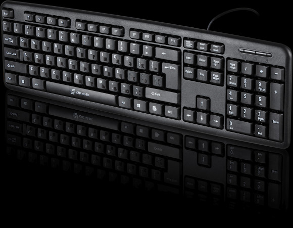 Клавиатура Оклик 90M черный USB Клавиатура Оклик 90M черный USB