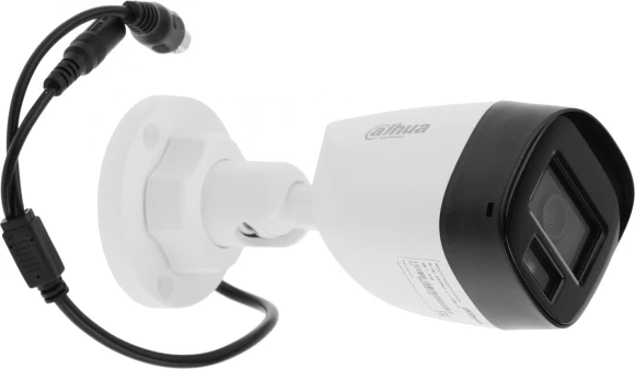 Камера видеонаблюдения аналоговая Dahua DH-HAC-HFW1200CLP-IL-A-0280B-S6 2.8-2.8мм HD-CVI HD-TVI цв. корп.:белый (DH-HAC-HFW1200CLP-IL-A-0280B)