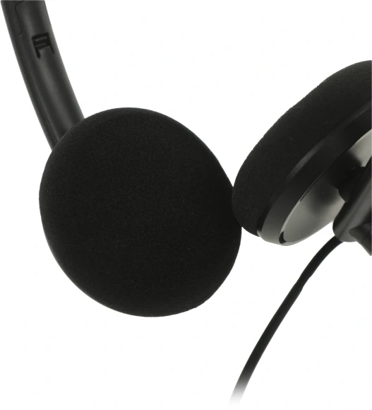 Наушники с микрофоном Creative HS-220 черный 2.4м накладные USB оголовье (51EF1070AA000)