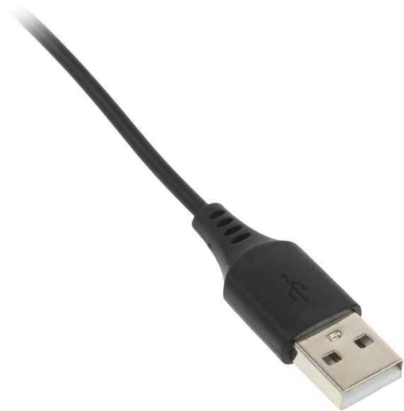 Наушники с микрофоном Creative HS-220 черный 2.4м накладные USB оголовье (51EF1070AA000)