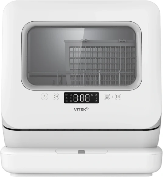 Посудомоечная машина Vitek VT-DT202 белый (компактная)