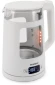 Чайник электрический Hyundai HYK-G9407 1.7л. 2200Вт белый корпус: стекло