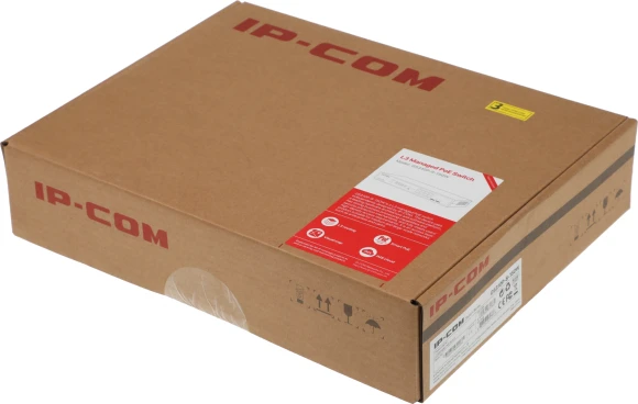 Коммутатор IP-Com G5310P-8-150W (L3) 8x1Гбит/с 1xКомбо(1000BASE-T/SFP) 1SFP 8PoE 130W управляемый