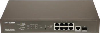 Коммутатор IP-Com G5310P-8-150W (L3) 8x1Гбит/с 1xКомбо(1000BASE-T/SFP) 1SFP 8PoE 130W управляемый