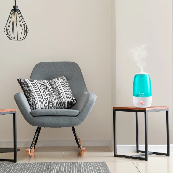 Увлажнитель воздуха Vitek VT-2341 23Вт (ультразвуковой) белый/бирюзовый