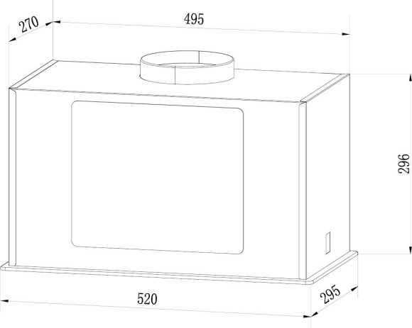Вытяжка встраиваемая Weissgauff Quadra 606 Black черный управление: сенсорное (1 мотор) Вытяжка встраиваемая Weissgauff Quadra 606 Black черный управление: сенсорное (1 мотор)
