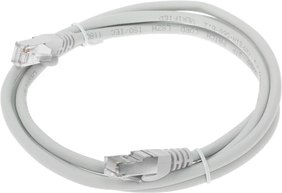 Патч-корд Lanmaster LAN-PC45/S5E-1.5-GY FTP RJ-45 вил.-вилка RJ-45 кат.5E 1.5м серый LSZH (уп.:1шт)