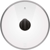 Крышка Rondell Weller RDA-126 d=24см крыш.прозрачный руч.черная