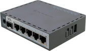 Роутер MikroTik hEX S (2025) (E60IUGS) 10/100/1000BASE-TX/SFP серый