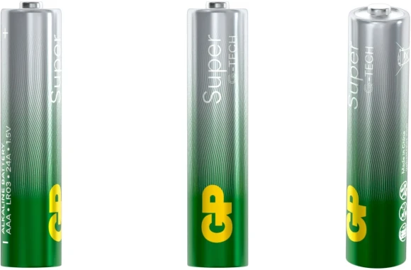 Батарея GP Super Alkaline 24AA21-2CRSBC2 AAA (2шт) Батарея GP Super Alkaline 24AA21-2CRSBC2 AAA (2шт)