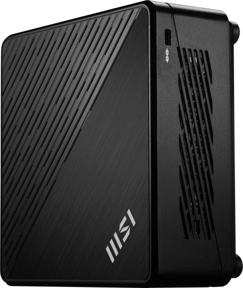 Неттоп MSI Cubi 5 1M-640XRU Core 3 100U (1.2) 8Gb SSD512Gb Graphics без ОС 2.5xGbitEth+1xGbitEth WiFi BT 65W черный (9S6-B0A821-640)