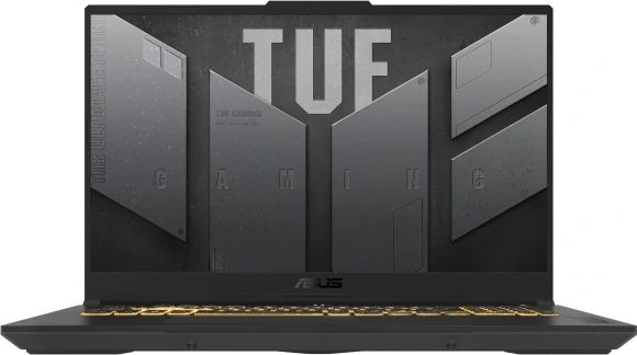 Ноутбук Asus TUF Gaming F17 FX707VUR-HX225 Core 5 210H 16Gb SSD512Gb NVIDIA GeForce RTX4050 6Gb 17.3" IPS FHD (1920x1080) без ОС grey WiFi BT Cam (90NR0CS5-M00E30)