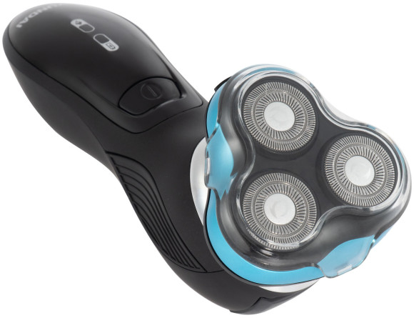 Бритва роторная Hyundai H-SH8085 реж.эл.:3 питан.:аккум. черный