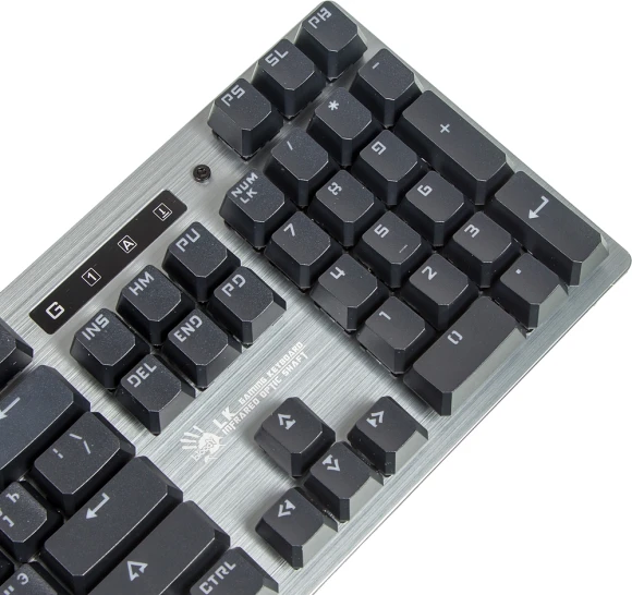 Клавиатура A4Tech Bloody B760 механическая серый USB for gamer LED (B760 GREY (BLACK SWITCH)) Клавиатура A4Tech Bloody B760 механическая серый USB for gamer LED (B760 GREY (BLACK SWITCH))