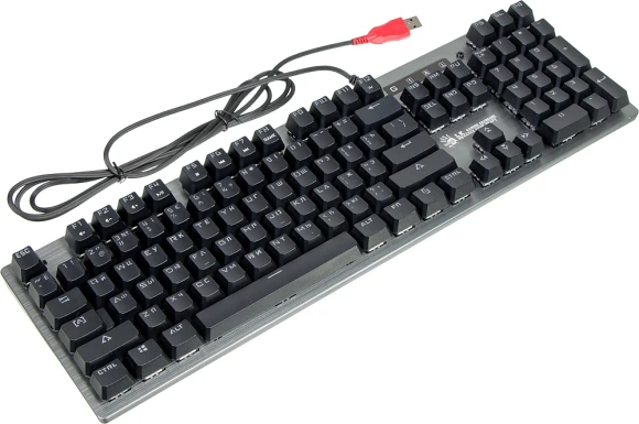 Клавиатура A4Tech Bloody B760 механическая серый USB for gamer LED (B760 GREY (BLACK SWITCH)) Клавиатура A4Tech Bloody B760 механическая серый USB for gamer LED (B760 GREY (BLACK SWITCH))
