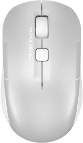 Мышь A4Tech Fstyler FB26CS Air2 серебристый/белый оптическая 2000dpi silent беспров. BT/Radio USB для ноутбука 4but (FB26CS AIR2 ICY WHITE) Мышь A4Tech Fstyler FB26CS Air2 серебристый/белый оптическая 2000dpi silent беспров. BT/Radio USB для ноутбука 4but (FB26CS AIR2 ICY WHITE)