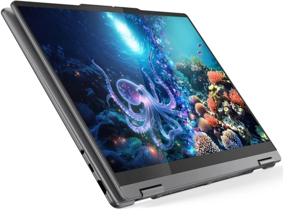 Ноутбук Lenovo Yoga 7 14ILL10 Core Ultra 7 256V 16Gb SSD1Tb Intel Arc 140V 14" OLED Touch WUXGA (1920x1200) без ОС grey WiFi BT Cam (83JQ003FRK)