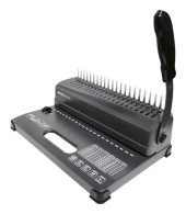 Переплетчик Office Kit B2112N A4/перф.12л.сшив/макс.450л./пластик.пруж. (4.5-51мм) Переплетчик Office Kit B2112N A4/перф.12л.сшив/макс.450л./пластик.пруж. (4.5-51мм)