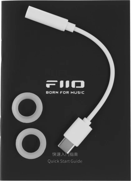 Наушники вкладыши Fiio FF1 black 1.2м черный проводные в ушной раковине (80003354)