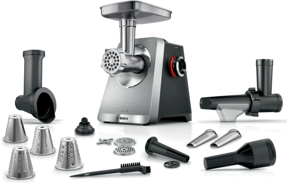 Мясорубка Bosch Series 8 MFWS860M 2500Вт черный Мясорубка Bosch Series 8 MFWS860M 2500Вт черный