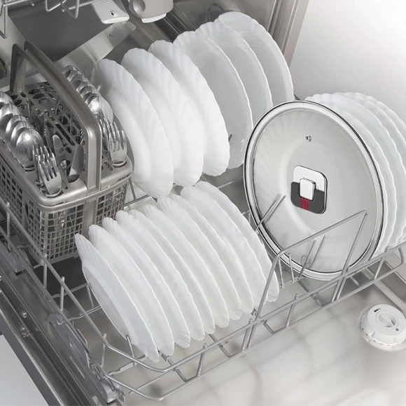 Крышка Rondell Stripes RDA-1620 d=24см крыш.прозрачный руч.серая