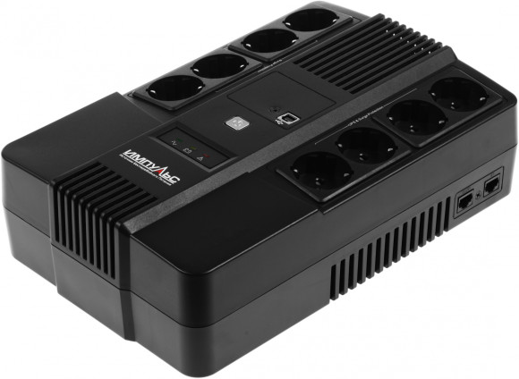 Источник бесперебойного питания Импульс Мастер 600 360Вт 600ВА черный Источник бесперебойного питания Импульс Мастер 600 360Вт 600ВА черный