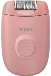 Эпилятор Philips BRE229/00 скор.:1 насад.:2 от электр.сети розовый