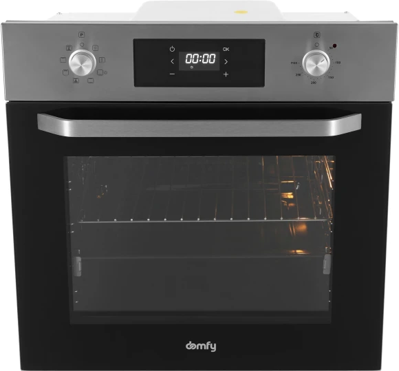 Духовой шкаф Электрический Domfy DM6642EO IX нержавеющая сталь Духовой шкаф Электрический Domfy DM6642EO IX нержавеющая сталь