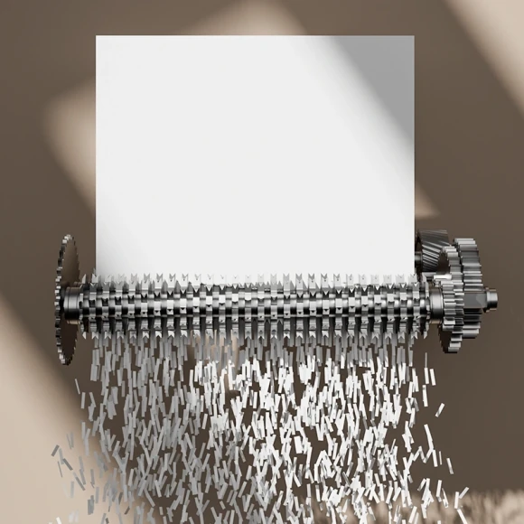 Шредер Deli Laro-H ET097 черный (секр.P-6) фрагменты 7лист. 30лтр. скобы пл.карты CD