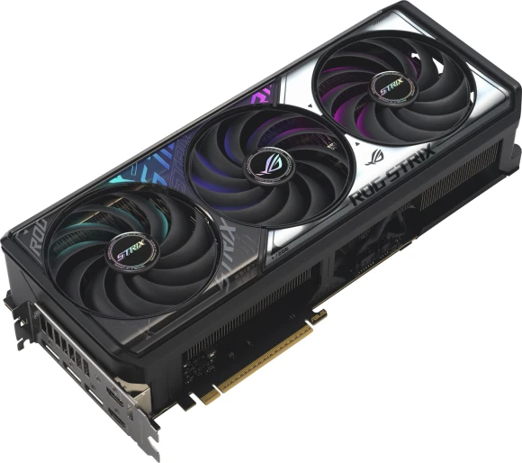 Видеокарта Asus PCI-E 5.0 ROG-STRIX-RTX5070TI-O16G-GAMING NVIDIA GeForce RTX 5070TI 16Gb 256bit GDDR7 2602/28000 HDMIx2 DPx3 HDCP Ret Видеокарта Asus PCI-E 5.0 ROG-STRIX-RTX5070TI-O16G-GAMING NVIDIA GeForce RTX 5070TI 16Gb 256bit GDDR7 2602/28000 HDMIx2 DPx3 HDCP Ret