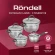 Набор посуды Rondell Flamme RDS-040 8 предметов