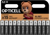 Батарея Opticell Basic LR6 AA (12шт) блистер Батарея Opticell Basic LR6 AA (12шт) блистер