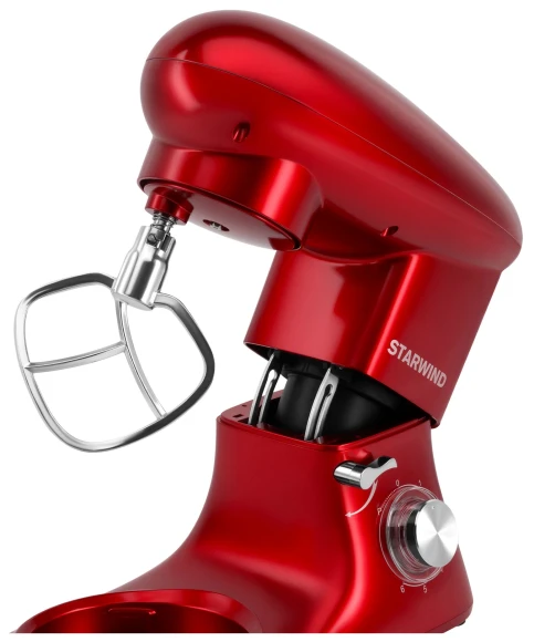 Миксер планетарный Starwind SPM7165 1600Вт красный