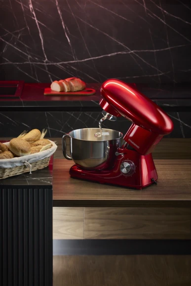 Миксер планетарный Starwind SPM7165 1600Вт красный