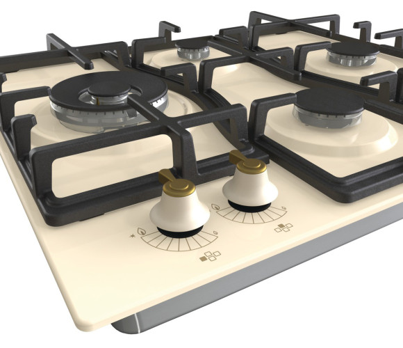 Газовая варочная поверхность Gorenje GW6D42CLI слоновая кость Газовая варочная поверхность Gorenje GW6D42CLI слоновая кость