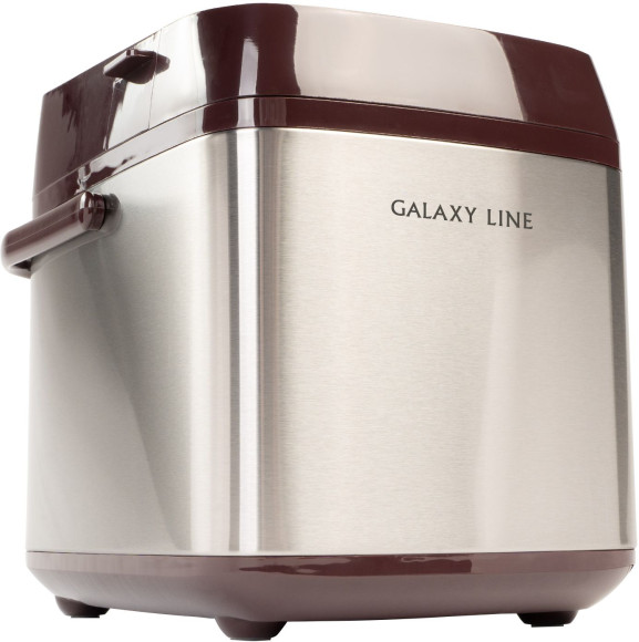 Хлебопечь Galaxy Line GL 2700 600Вт коричневый/серебристый Хлебопечь Galaxy Line GL 2700 600Вт коричневый/серебристый