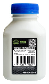 Тонер Cactus CS-THPCWHUBK-35 черный флакон 35гр. для принтера HP Color W2070/1/2/3 Тонер Cactus CS-THPCWHUBK-35 черный флакон 35гр. для принтера HP Color W2070/1/2/3