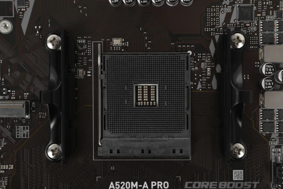 Материнская плата MSI A520M-A PRO Soc-AM4 AMD A520 2xDDR4 mATX AC`97 8ch(7.1) GbLAN RAID+DVI+HDMI