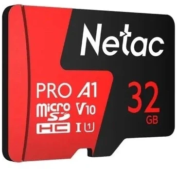Флеш карта microSDHC 32GB Netac NT02P500PRO-032G-S P500 Extreme Pro w/o adapter