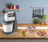 Миксер стационарный Moulinex HM464110 500Вт белый/черный Миксер стационарный Moulinex HM464110 500Вт белый/черный